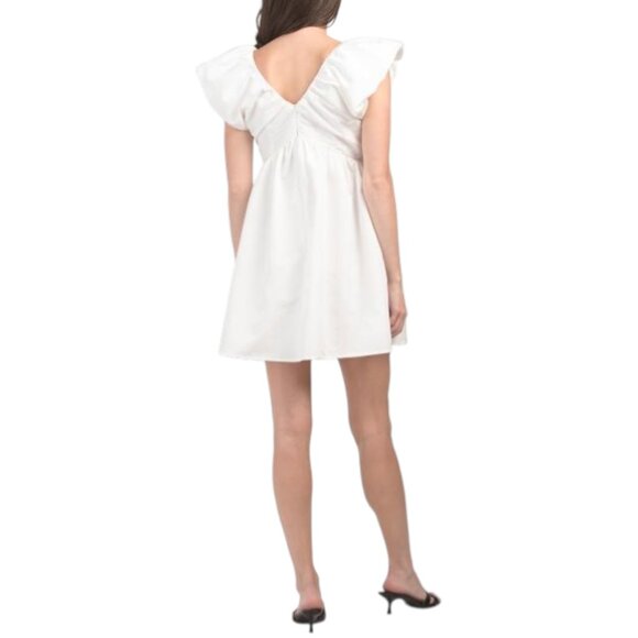 ENDLESS ROSE Combo Bow Mini Dress - Picture 2 of 2